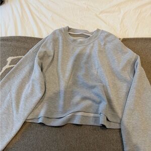 lululemon athletica Light Gray Women's Crew Neck Sweater